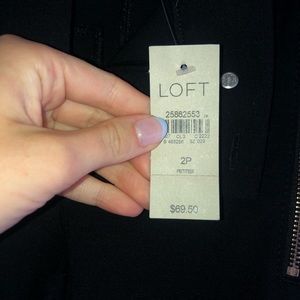 Loft Pant in Black with Gold Zippers!